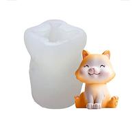 Moules à gâteau en silicone 3D en forme de chat pour mousse au chocolat, gelée, bonbons, pâtisserie, bloc de glace, savon, moule à gâteau en silicone GAD