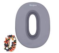 Moules à Gâteau Numérique en Silicone,Numéros 0 de Chiffre Nombre à Forme Moule à Gâteau Silicone pour Fête D'anniversaire, Anniversaire de Mariage (10 pouces 25 cm)