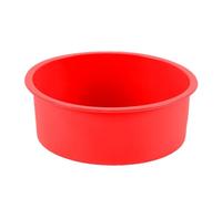 Moules à gâteaux en silicone - Antiadhésifs pour la cuisson | Cadre circulaire 3D avec texture flexible et doublure résistante à la chaleur sans BPA pour gâteaux au fromage, brownies, quiches et