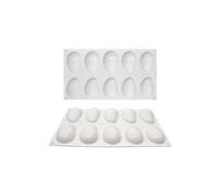 Moules à gâteaux en silicone en forme de mangues 3D, multi-cavités pour mousses, chocolat, glaces, desserts et décorations de cuisson, passent micro-ondes