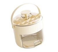Moules à glace à 2 niveaux Styles de presse en plastique sans danger pour les aliments Capacité de 40 cubes Plateau de fabrication de glaçons pour le refroidissement des boissons lisses Moules de