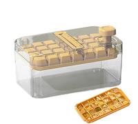 Moules à glace | Congélateur Whiskey Cube Glace avec récipient 6 compartiments | Outil de cuisine antiadhésif pour boissons, bière, café, jus, fête d'été, pique-nique, camping, vacances