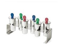 Moules à glace ECO Brotbox en acier inoxydable| Bâtonnets popsicle réutilisables en acier inoxydable | Lavables au lave-vaisselle | Pour faire soi-même des esquimaux pour enfants et adultes