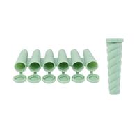 Moules à glace en silicone pour desserts rafraîchissants, libère facilement 6 cavités et une seule crème glacée