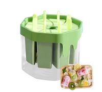 Moules à glace - Plateau à huit cavités, taille standard avec démoulage facile, silicone de qualité alimentaire, texture antiadhésive, outil de congélation d'été pour restaurant à domicile, moule à gl