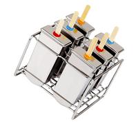 Moules à glace polyvalents en acier inoxydable pour faire des accessoires pour une congélation efficace et une utilisation hygiénique des aliments - Multifonction en acier inoxydable - Texture