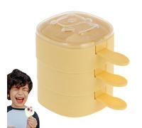 Moules à glaces avec bâtons - Machine à sucettes glacées maison multi-couches, de qualité alimentaire, bâtons créatifs inclus, moules à glace faciles à démouler pour adultes, adolescents, famille