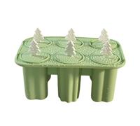 Moules à glaces robustes pour congélateurs et fours, matériaux sûrs, pour les collations familiales, les sucettes glacées en silicone de qualité alimentaire