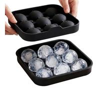 Moules à Glaçons - 9 compartiments souple amusant réutilisable - Moule à glaçons pour whisky thème événementiel foot,Pour fêtes, rassemblements, célébrations, maison, frigo, eau et
