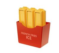 Moules à glaçons pour boissons françaises en forme de friture avec couvercle Accessoires pour boissons froides