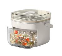 Moules à glaçons pour congélateur avec couvercle, moules à glace pour cocktails avec boîte de rangement et poignée | Aide au démoulage réutilisable pour camping, bar, réfrigérateur, réfrigérateur de