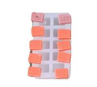 Moules à granulés de cire en silicone pour scrapbooking, cartes, décorations, moules en silicone et perles