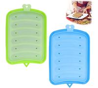 Moules À Hot-Dogs En Silicone 2 Pièces Pour La Fabrication De Saucisses, Lavables Au Lave-Vaisselle, Conception 6 En 1, Silicone De Qualité Alimentaire