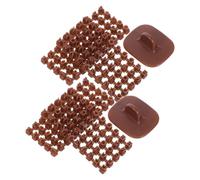 Moules à Lettres Mini pour Argile Polymère en Plastique, 2 Sets