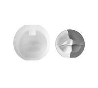 Moules à lèvres en silicone pour bougeoir rouge pour Saint-Valentin, fête de mariage, support de décoration en résine, moule en silicone