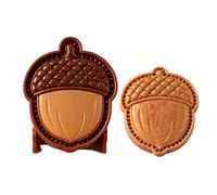 Moules À Mini Cookie Emporte-Pièce Moule À Pâte Pour Fête D'Automne | Moule Presse-Série Récolte Pour Ravioli Dessert En-Cas Croûte Petit-Déjeuner Déjeuner Fête Glands
