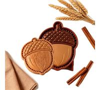 Moules À Mini Outil De Façonnage Pâte À Cuire Automne Thanksgiving | Moule Presse-Série Récolte Pour En-cas Croûte Petit Déjeuner Déjeuner Fête Muffin Cookies Raviolis Glands