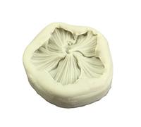 Moules à mousse en silicone en forme d'hibiscus Accessoires de cuisson au chocolat pour la cuisine Moules à fondant en silicone Fleurs