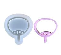 Moules À Mouvant Moules Secouer En Résine Moule Secoueur Résine Mignon Forme D'éventail Matériau Silicone Bijoux Accessoires De Bricolage Moule Silicone Forme