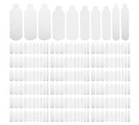 Moules à Nail Art 3d en Silicone 120 Pièces Blanc Neige | Réutilisables et Faciles à Nettoyer, pour Projets Résine et Décorations Personnalisées, Esprit Noël
