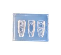 Moules à ongles en silicone motif serpent | Pochoir réutilisable, moules en silicone faits à la main, convient aux amateurs de beauté, motifs délicats de manucure