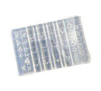 Moules à ongles en silicone - Motifs d'ours à dessert - Petits accessoires - Moule à ongles en silicone réutilisable - Pour la fabrication de bijoux