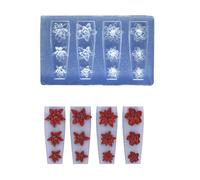 Moules à ongles multifonctionnels - Thème fleur - Accessoires adaptés pour l'amélioration des accessoires - Modèle de sculpture d'ongles