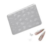 Moules à ongles professionnels en forme de papillon - Petits accessoires - Moule décoratif pour salon de manucure - Moules à ongles en silicone