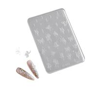 Moules à ongles professionnels en forme de papillon - Petits accessoires - Moule décoratif pour salon de manucure - Moules à ongles en silicone