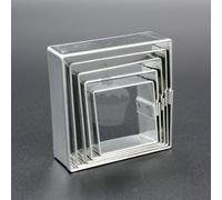 Moules à pain d'épices carrés unis 5pcs - Smolík