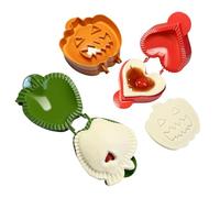 Moules à Pâtés Miniatures,3 Pièces Set Antiadhésif Pour Un Démoulage Facile - Moules À Mini Pour La Pâtisserie - Pour Biscuits Noël Halloween Automne Fournitures Viande Œuf Frit Maison