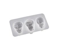 Moules À Pendentif Porte-clés Moule Bijoux Halloween En Forme De Crâne Moules Porte-clés Silicone Matériel Outils De Fabrication La Main Moule Pour L'artisanat Béton Pour L'artisanat