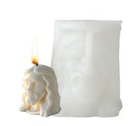 Moules à pour la fabrication de bougies, silicone 3D à démoulage facile - Moules flexibles pour la fabrication de savon | Pour les vacances, les anniversaires, Noël, résine, savon, argile, béton