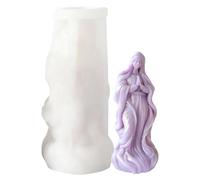 Moules À Pour La Fabrication De Bougies - Silicone Anti-Adhérent Jésus Marie,Moules À Savon Flexibles - pour Femmes Adultes Amateurs d'Artisanat Résine Plâtre Savon Argile Béton Dessert