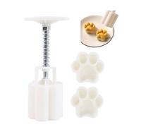 Moules à presser mignons en forme de patte de lune, outil de cuisson 3D | Moule à gâteaux de lune Paw & Bunny - Outil pour les fêtes