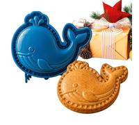 Moules à réutilisables pour animaux marins | Fournitures de cuisson d'automne pour Noël, Halloween, vacances, cuisine, pâte à biscuits, desserts, fruits, citrouille