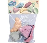Moules à sable pour bonbons avec pelle et râteau, 6 pièces G