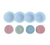 Moules À Savon - Silicone De Qualité Alimentaire | Moule En Silicone | Savon Artisanal Flexible, Durable, Antiadhésif, Résistant À La Chaleur, Facile À Utiliser Pour La Fabrication De Bougies, Artisan