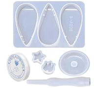 Moules à sous-verres en résine Moule en silicone de Noël, démoulage facile, | Forme pour dessous-de-plat de fête Pour Bassine à Vaisselle Marmite Bol Table Comptoir Cuisine Costume C