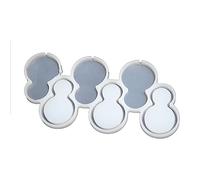 Moules à sucettes en silicone anti-adhésif multi-formes pour la cuisine, la pâtisserie, les sucettes au chocolat