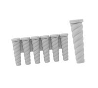 Moules à sucettes glacées en silicone flexibles pour un démoulage facile 6 cavités et un seul fabricant de sucettes glacées Moules à crème glacée Outil de cuisine Moules à sucettes glacées à facile