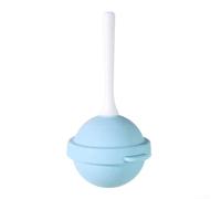 Moules à sucettes glacées en silicone pour friandises à la maison Flexible et facile à enlever Collations Matériau de qualité alimentaire (Bleu)