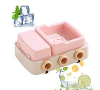 Moules à Sucettes Glacées - Moule Cartoon À Démoulage Facile Réutilisable Avec Couvercle | Moule À Bâtonnets De Glace Maison - Pour Fruit Pudding Gelée Yaourt Bonbons Chocolat