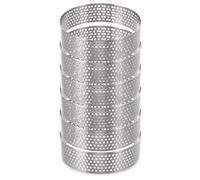 Moules à tartelettes - Vilde - Acier inoxydable - 7 cm x 2 cm - Argenté