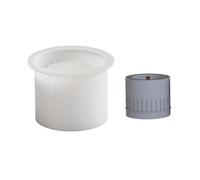 Moules à tasses pour décoration d'intérieur - Forme ronde - Outil de fabrication de bijoux fait à la main - Texture en silicone pour bocaux