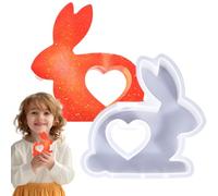 Moules à Vase pour Résine Époxy,Design Lapin De Pâques Moule Pour Bouturage - Forme en Silicone Souple pour Bouturage et Résine,pour Décor Maison Bureau Mariage DIY et Support de Fleurs