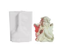 Moules angéliques en silicone robuste pour créer des coutumes et des décorations en résine portables pour mariages et festivals
