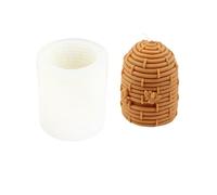 Moules Bougie Moules à bougies en silicone forme de ruche for cire d'abeille faites maison, savon, lotion for les mains, crayons, fondue, ruches(Color-04)