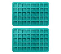 Moules Carrés De Cuisson En Silicone, 2 Pièces, Moules À Chocolat, À Bonbons, Petits Gâteaux, Accessoires De Cuisson Diy
