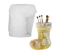 Moules Chaussettes De Noël,Moule Silicone 3D Pour Décorations De Noël | Moule Artisanat Époxy Pour Bougie Décoration Maison